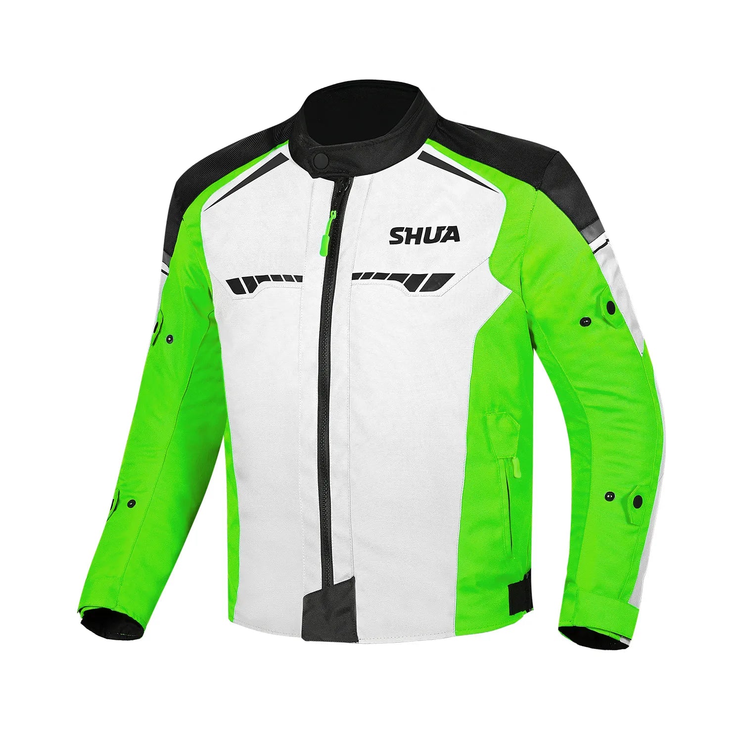 SHUA IMMORTAL Motorcycle Jacket Ice Green Black – 1 – Maximomoto PT