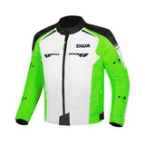 SHUA IMMORTAL Motorcycle Jacket Ice Green Black