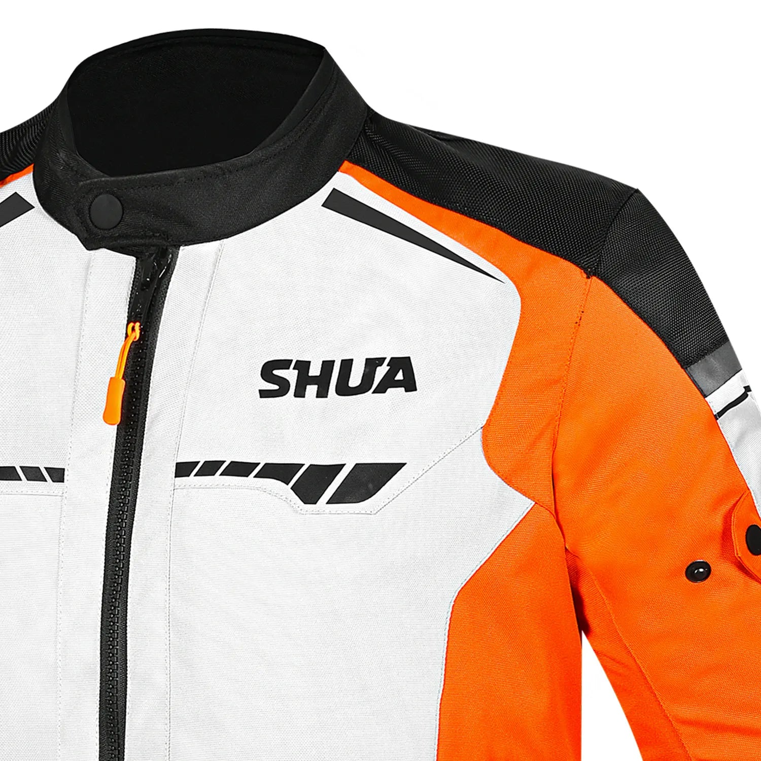 SHUA IMMORTAL Casacos De Moto Homem Textil Gelo Laranja Preto – 4 – Maximomoto PT