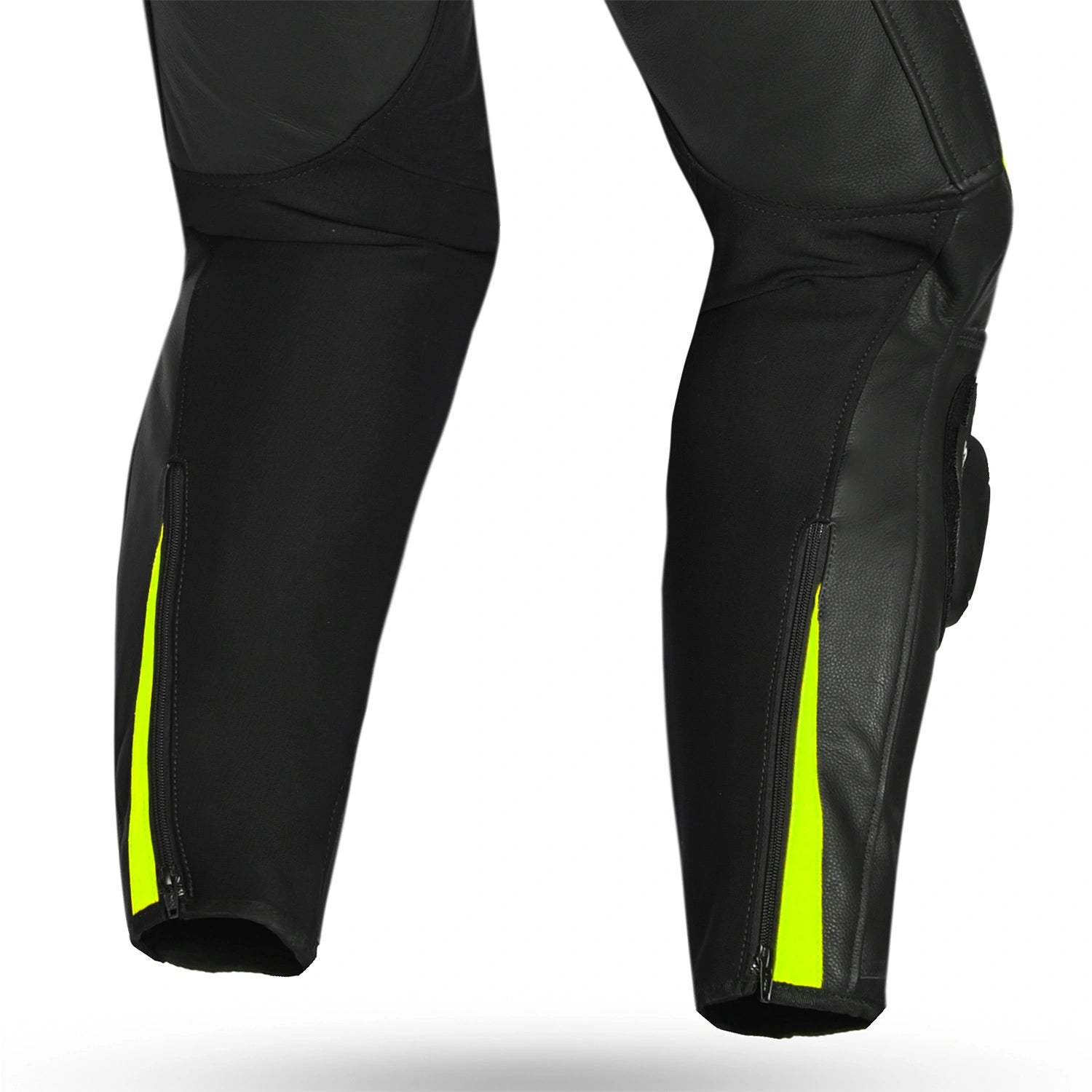 SHUA INFINITY 1 PC Motorcycle Men's Suits Black Fluorescent Yellow – 6 – Maximomoto PT