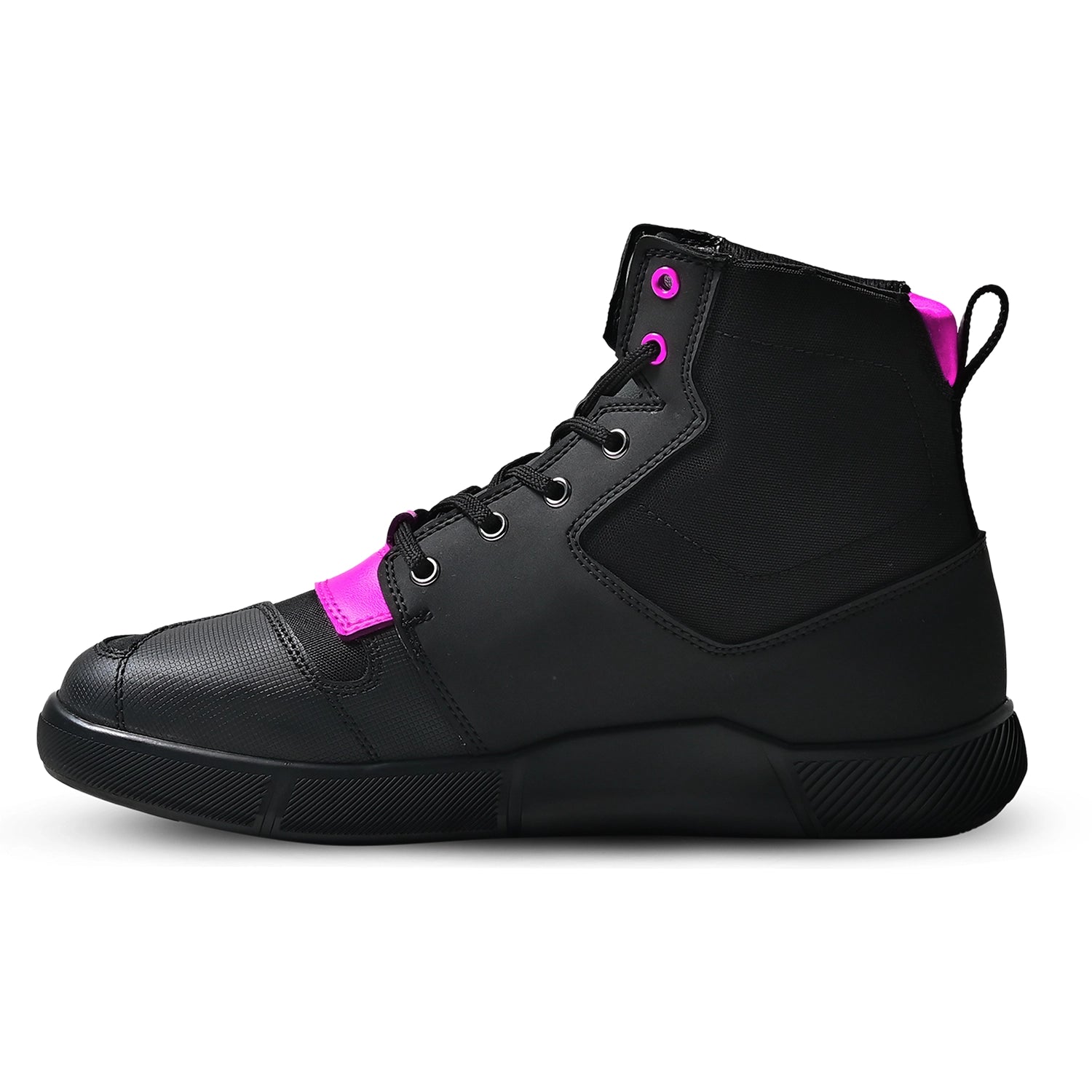 SHUA ODDIN Moto Urbano Senhora Botas Preto Fúcsia – 3 – Maximomoto PT