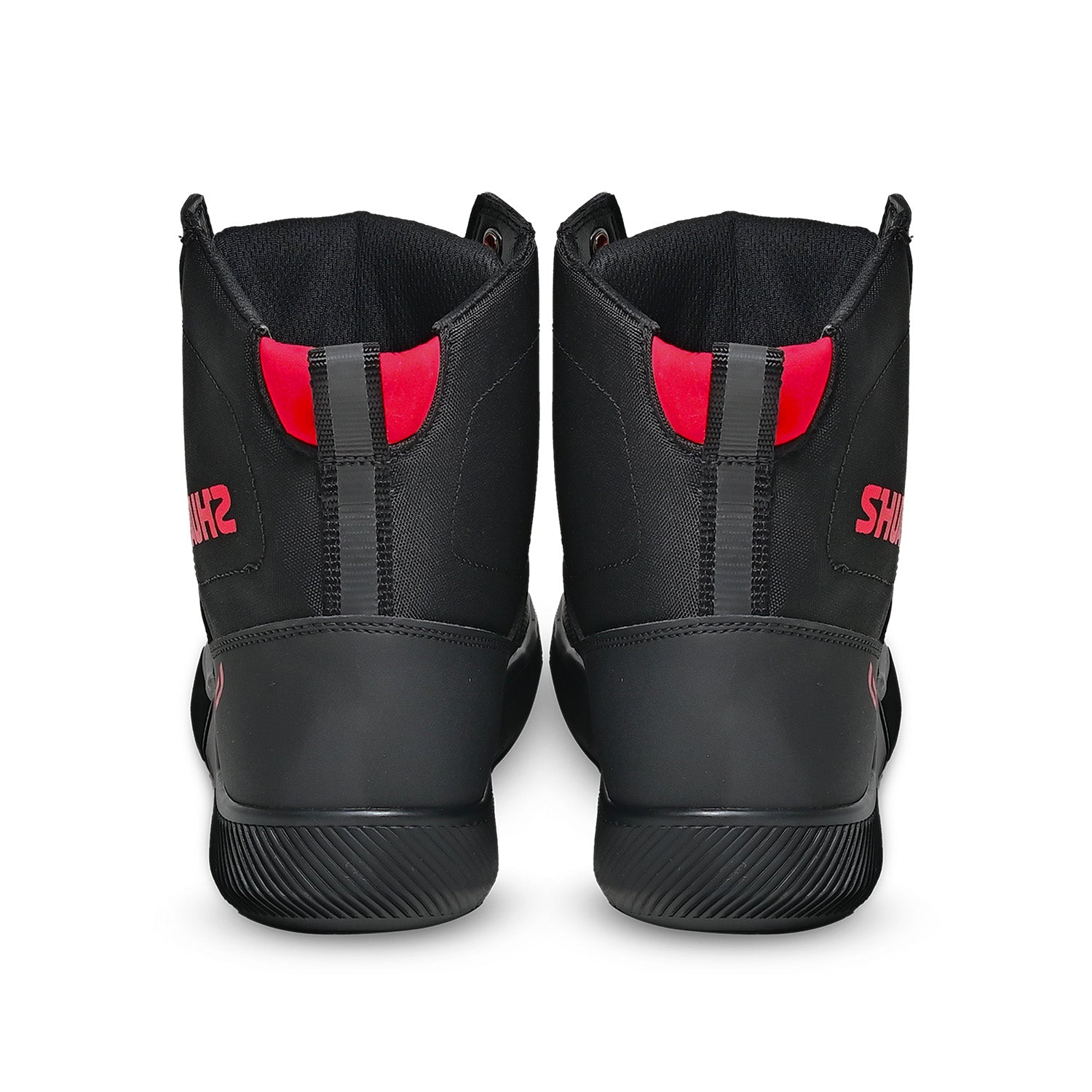 SHUA ODDIN Urbano Botas De Moto Preto Vermelho – 5 – Maximomoto PT