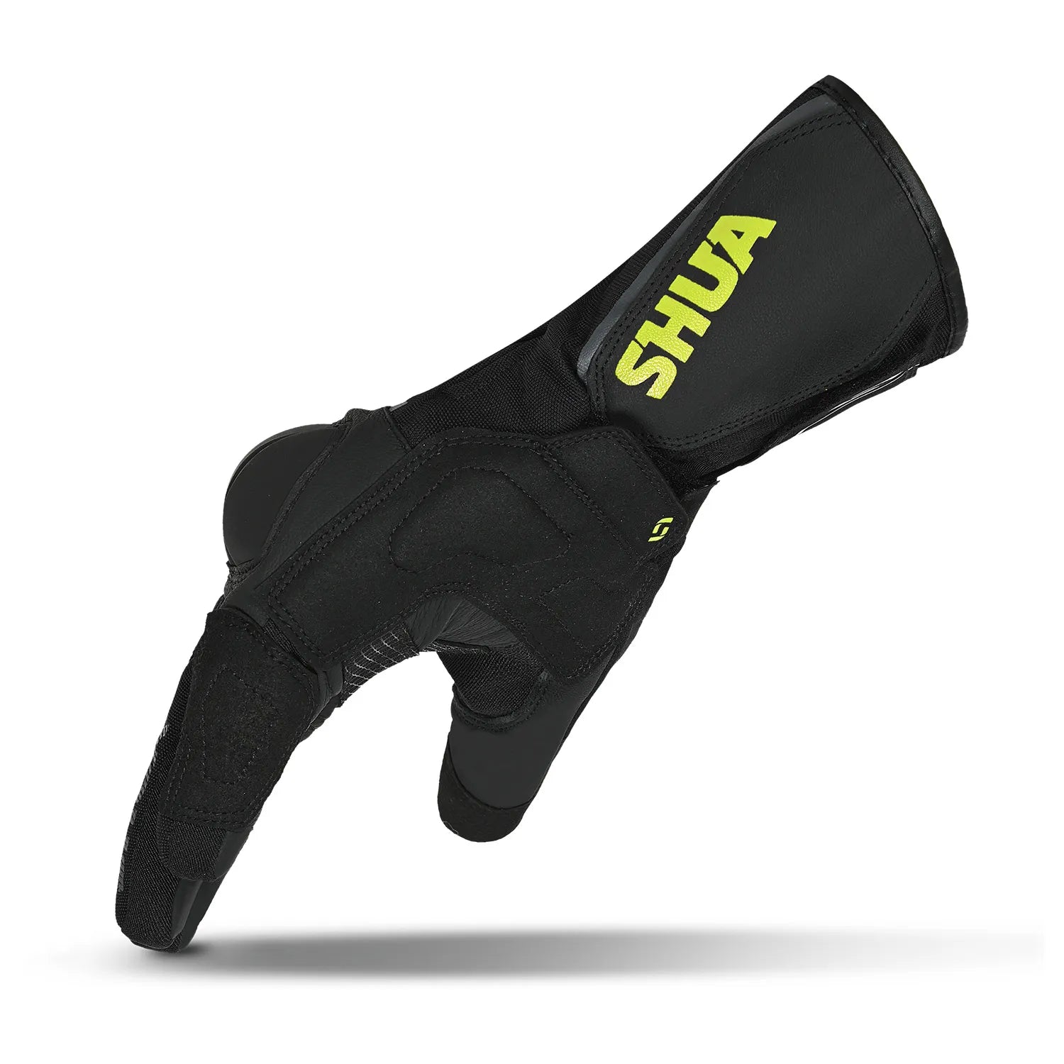 SHUA THERMAL THAW Luvas De Moto Preto Amarillo Fluor – 2 – Maximomoto PT