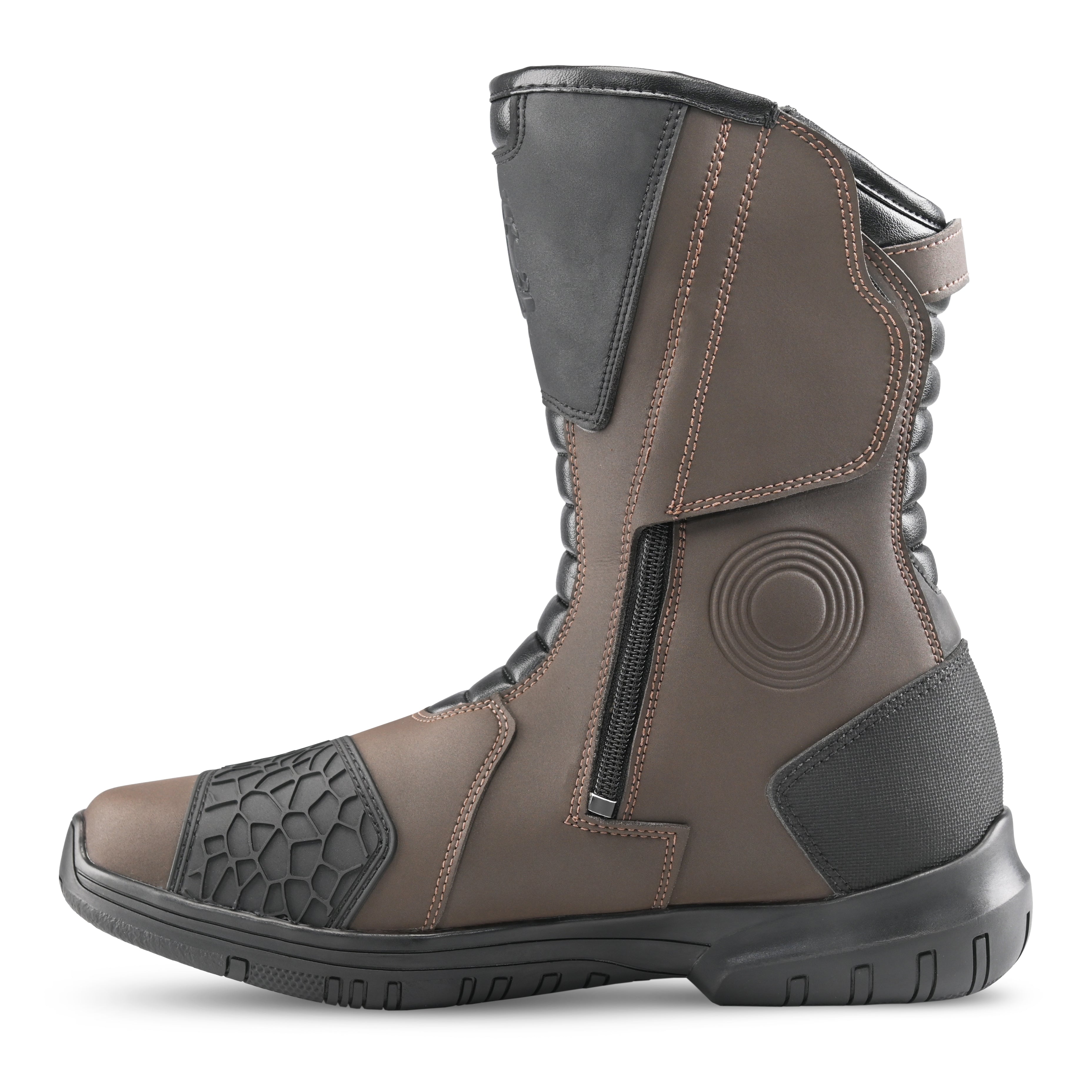 BELA GLADIATOR Motorcycle Leather Touring Boots Black Brown – 3 – Maximomoto PT