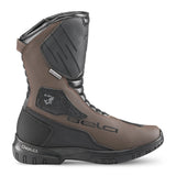 BELA GLADIATOR Moto Couro Turismo Botas Preto Marróm