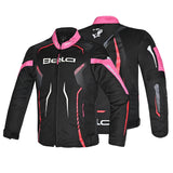 BELA STAR LIGHT Moto Júnior Textil Casacos Preto Rosa