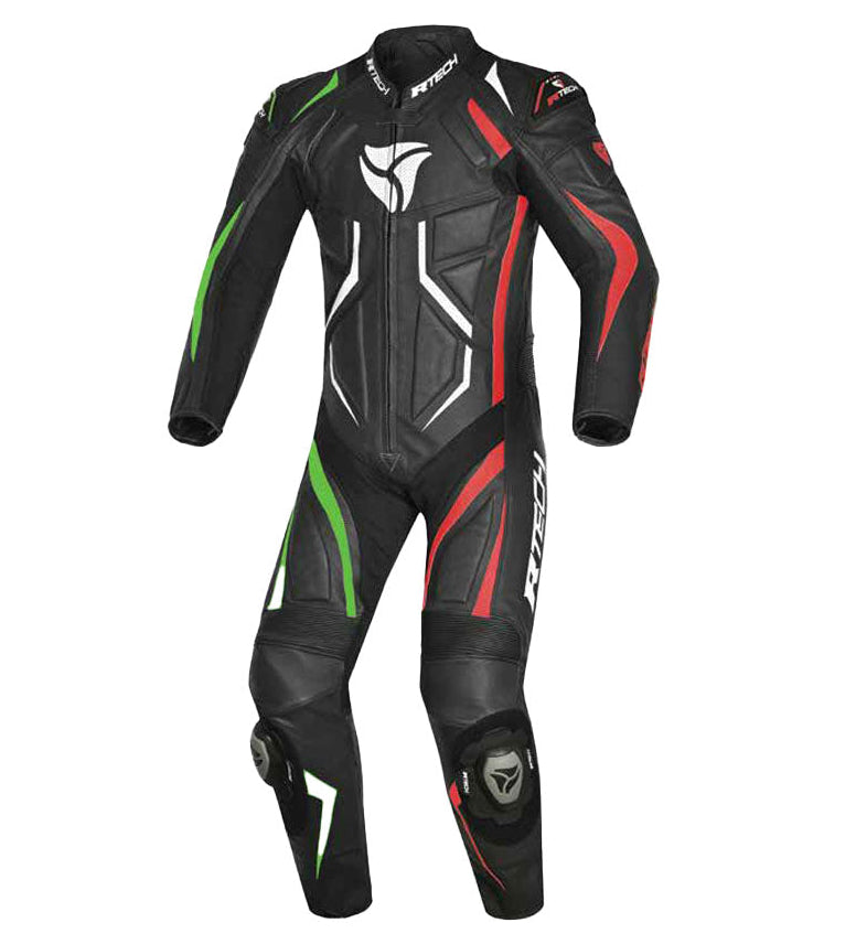 R-TECH 1 PC DEFENDER GP Moto Fatos Preto Vermelho Verde
