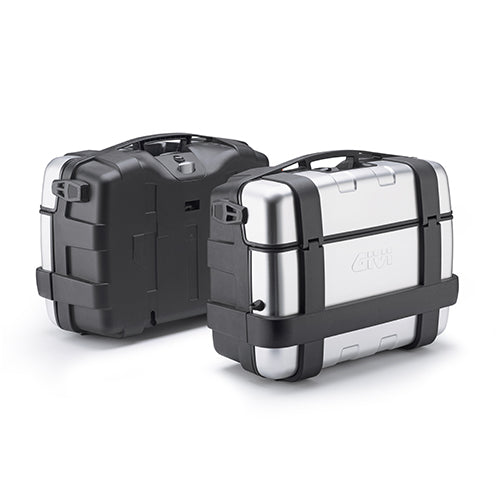 GIVI MK TRK33N TREKKER MALETA Acabado En Aluminio Paquete2 33 L