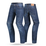 BELA ROCKER Denim Jeans Moto Calças Azul 30L Inseam