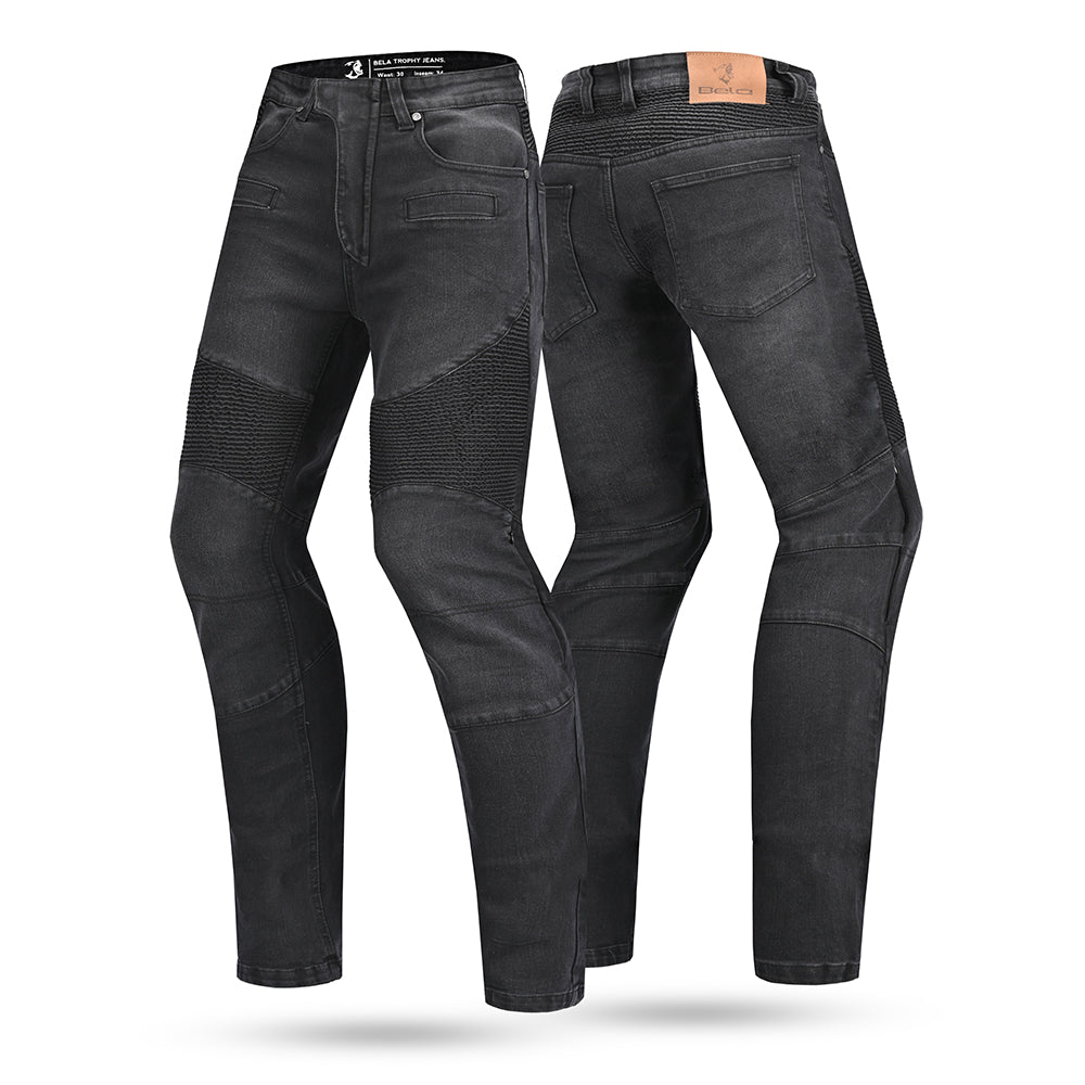 BELA KEVLAR TROPHY Denim Jeans Moto Calcas Preto 34L – 2 – Maximomoto PT
