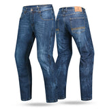 BELA RIO TIE & DY Jeans Moto Calcas Azul 34L