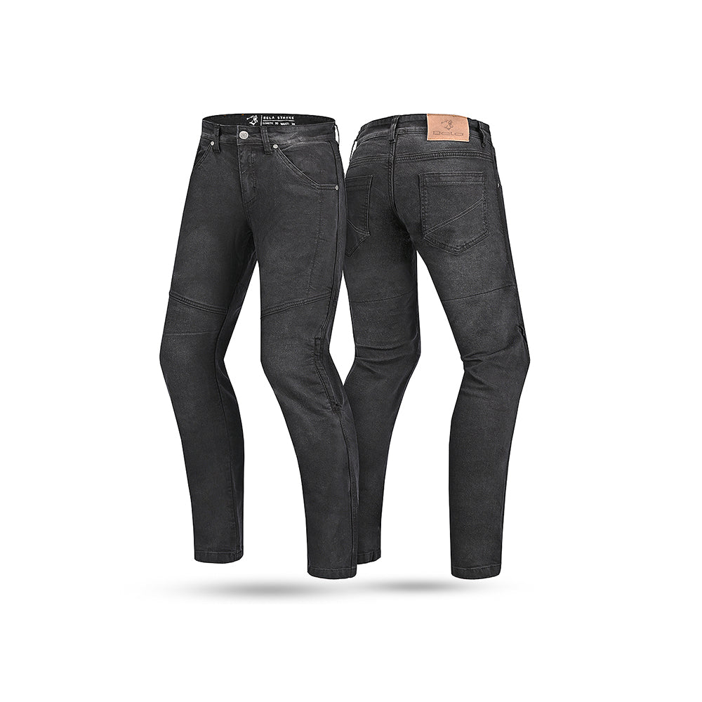 BELA - Pantalón Vaquero Stroke Black – 2 – Maximomoto PT