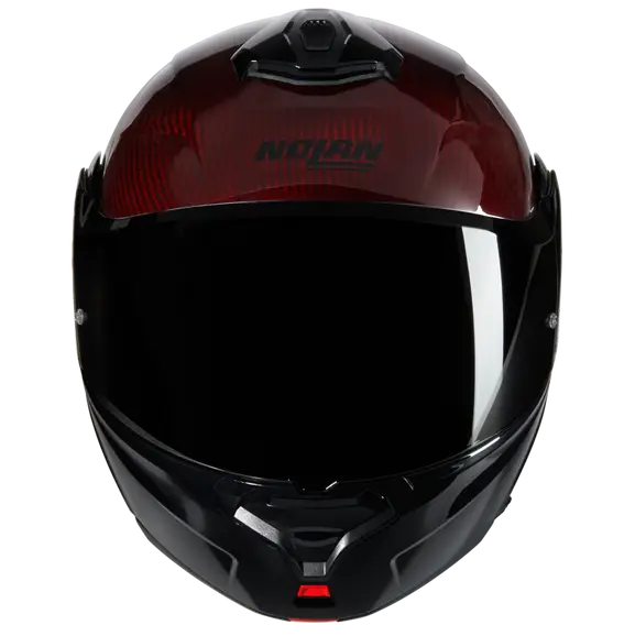 NOLAN X-1005 ULTRA LIQUID CARBON 326 modular Casco Rosso liquido – 2 – Maximomoto PT