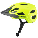 CGM 890A Sentiero Mono Urbano Ciclista Casco Giallo fluo opaco