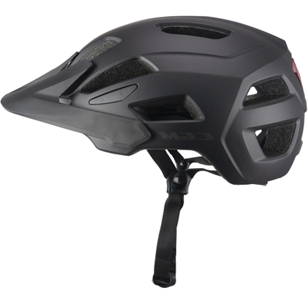CGM 890A Sentiero Mono Urbano Ciclista Casco Nero opaco – 2 – Maximomoto PT