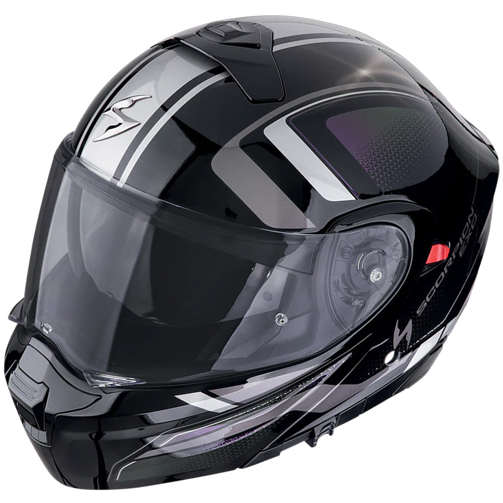 SCORPION EXO-930 EVO ARDENS CASCO MODULAR NEGRO CAMALEÓN – 3 – Maximomoto PT