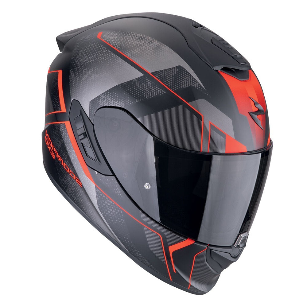 SCORPION EXO-1400 EVO AIR INTENSIO INTEGRAL CASCO Matte red red – 2 – Maximomoto PT
