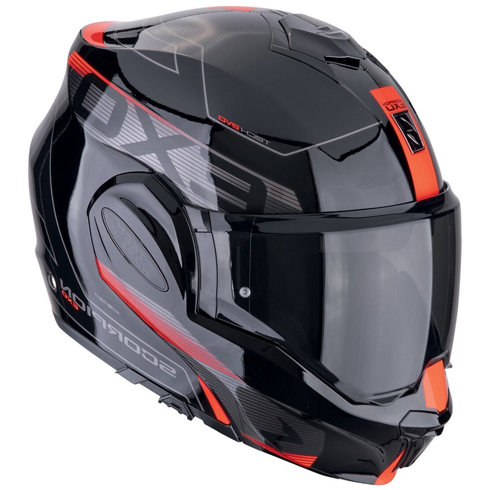 SCORPION EXO Tech Evo Traveler Front Flip Touring Shell – 2 – Maximomoto PT