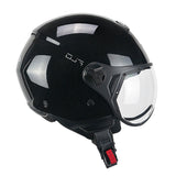 CGM 167A FLO MONO Scooter Cara Abierta Jet Casco Negro