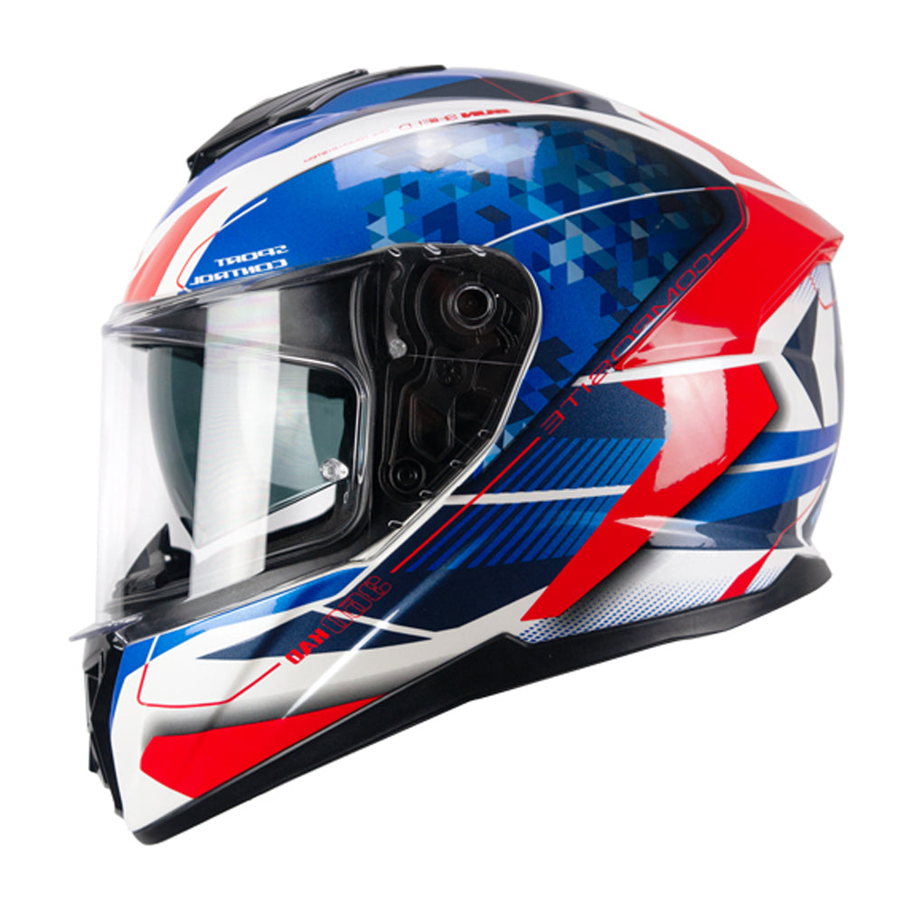 CGM 360S KAD RACE MOTOCICLISTAS CAPACETE INTEGRAL ECE 22.06
