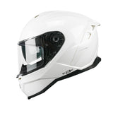 CGM 363 SHOT MONO Integral Moto Casco Blanco