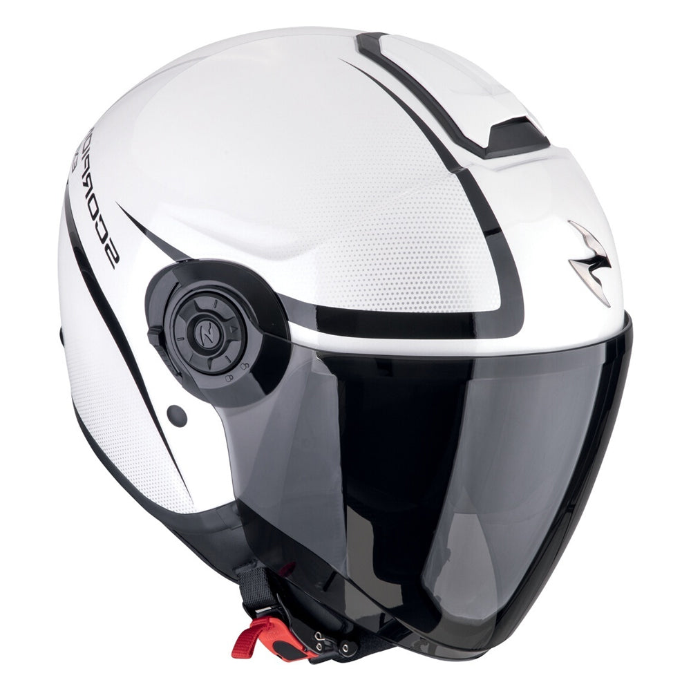 SCORPION EXO-CITY II INTERCITY Open Face Jet Hull White Black – 2 – Maximomoto PT