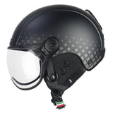 CGM 801S JET EBI TONE Negro Abierto Casco Gris Opaco