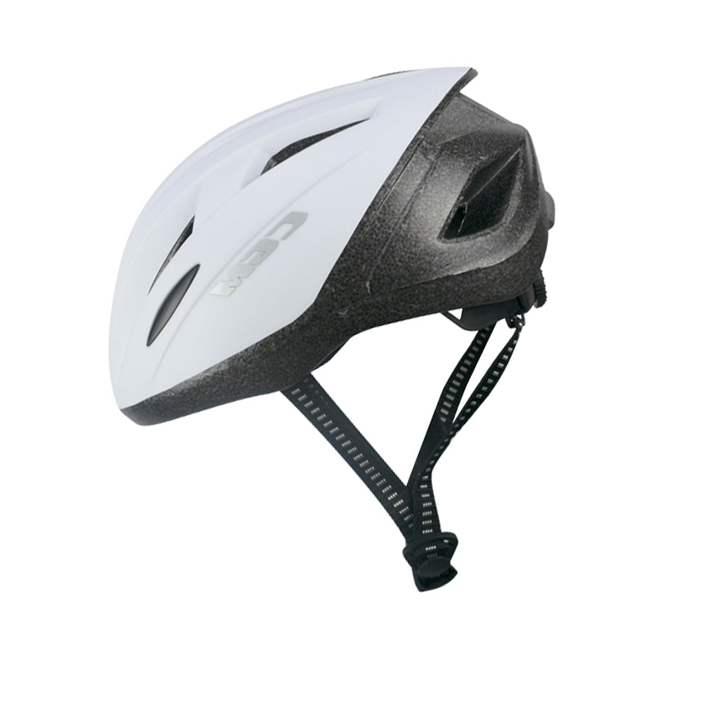CGM 850A MONO DEBUT Casco Blanca Matte Bicycle – 2 – Maximomoto PT