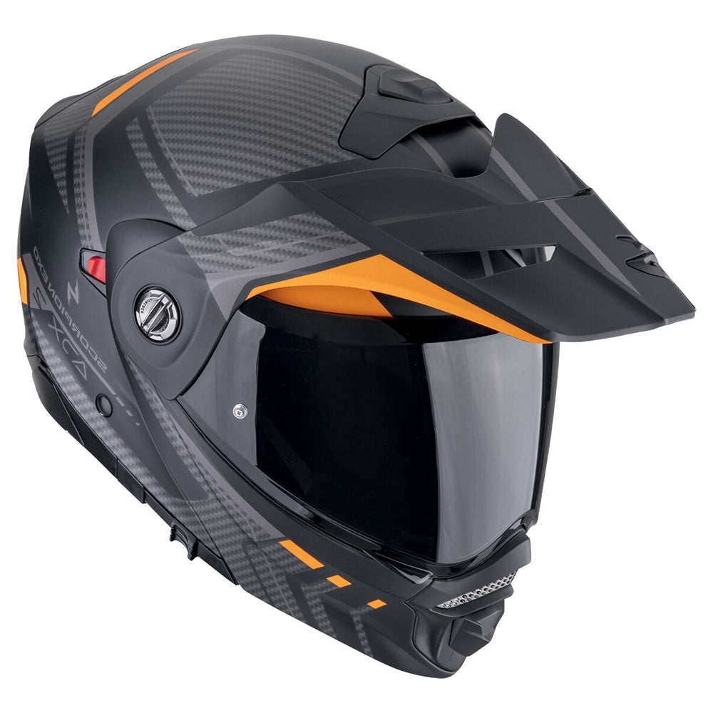 SCORPION ADX-2 LEWIS Adventure Motorcycle Casco Matte Black Orange – 2 – Maximomoto PT