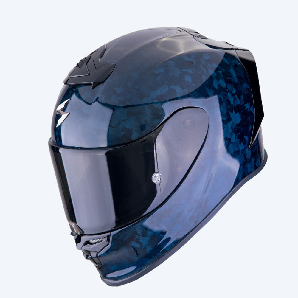 SCORPION - EXO R1 EVO CARBON AIR ONYX INTEGRAL CASCO Blue – 1 – Maximomoto PT