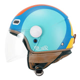 CGM 191G PIX SPRINT JET CASCO Azul claro naranja mate largo