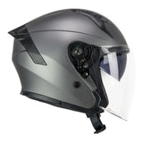 SKA-P 1MHA JEDI MONO Jet Casco Antracite satinato