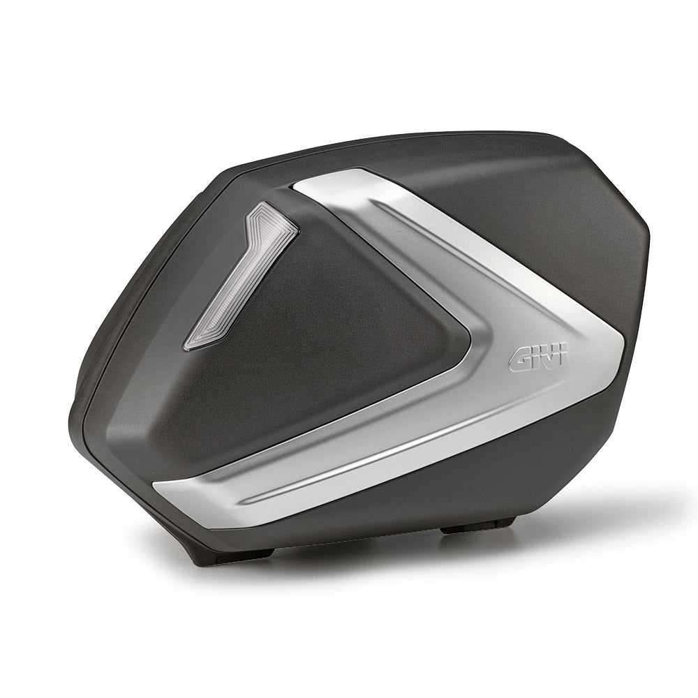 GIVI MKSIDE V37 Maleta Laterales Reflector Ahumado Plateado Mate 37 L
