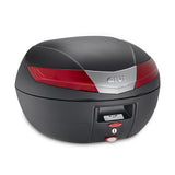 GIVI MK V40 Maleta Para Moto Negra Con Reflectores Rojos De 40 L