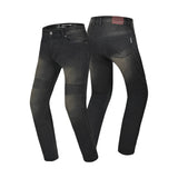 R-TECH VALENCIA Jeans De Moto Senhora Preto Caqui Tint Spray