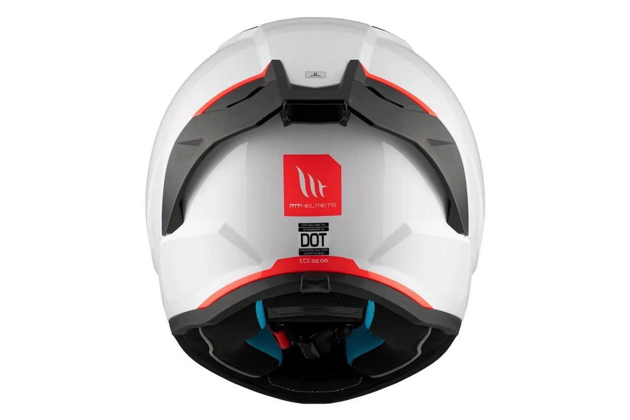 MT STINGER 2 SOLID A0 CAPACETE INTEGRAL MOTO BRANCA