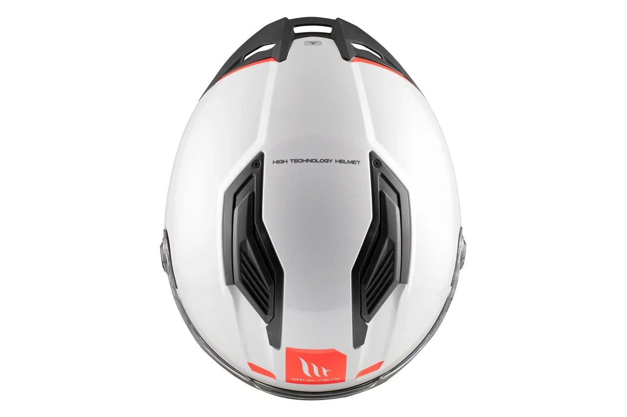 MT STINGER 2 SOLID A0 CAPACETE INTEGRAL MOTO BRANCA