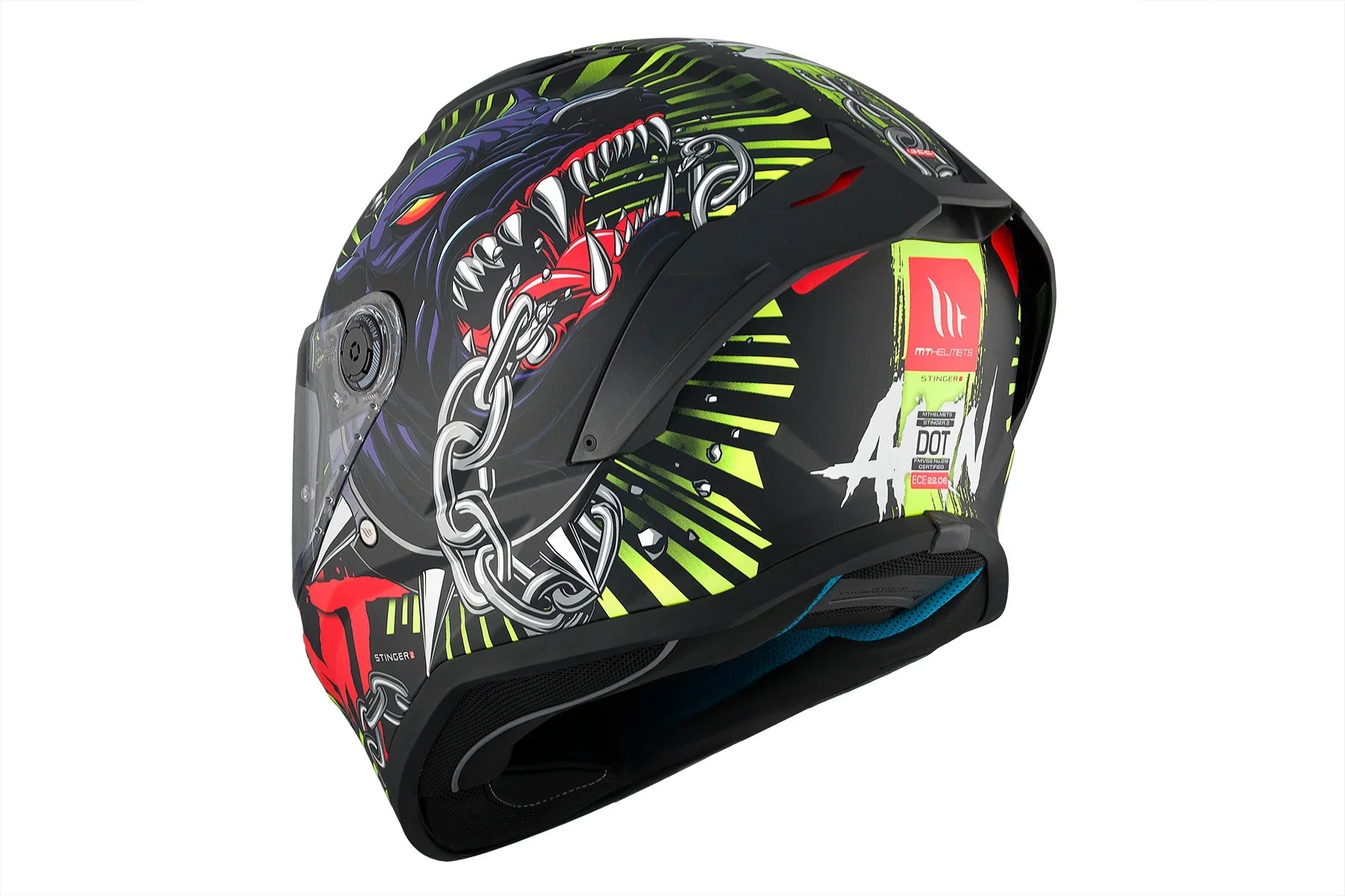 MT STINGER 2 AKIN A3 SPORTS MOTORCYCLE FULL FIBER HELMET – 8 – Maximomoto PT