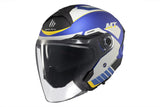 MT COSMO SV CRUISER C7 Casco Jet Para Moto De Turismo Urbano Mate