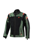 SEVENTY SD-JT66 casacos DE MOTO SAHARA PARA HOMBRE SAHARA VERDE EJÉRCITO/ROJO