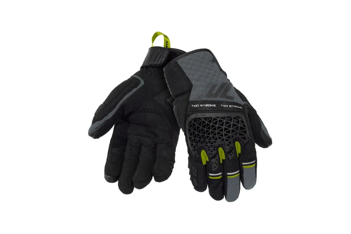 SEVENTY GUANTES SD-N60 TWO STROKE VERANO UNISEX NEGRO/GRIS/AMARILLO FLUOR