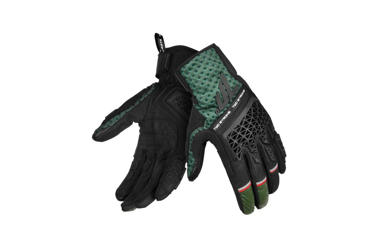 SEVENTY GUANTE SD-N60 TWO STROKE VERANO UNISEX NEGRO/VERDE/ROJO
