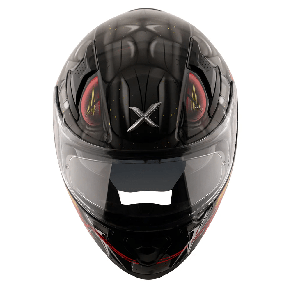 AXOR APEX VENOMOUS DV Moto Integral Capacete Preto Matt Cinza – 9 – Maximomoto PT