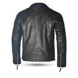 BELA SWISS Moto Homem Couro Moda Casacos Preto