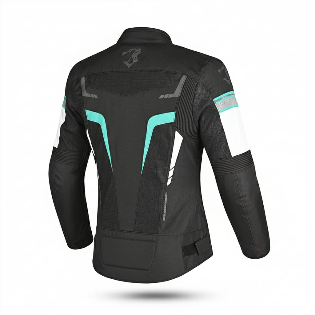 BELA SPRINTER Moto Textil Senhora Casacos Preto Turquoise – 2 – Maximomoto PT