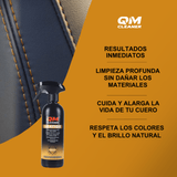 QM CLEANER LEATHER LIMPIADOR DE PIEL, CUERO Y POLI PIEL 500ML