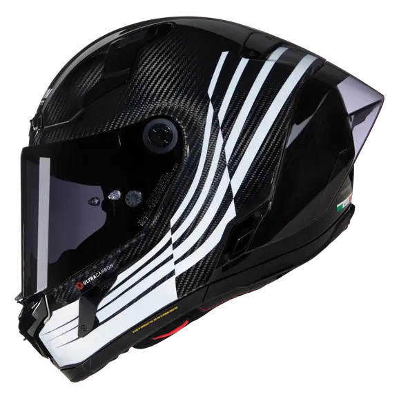 NOLAN X-804 RS ULTRA CARBON ALA 345 Bianco Nero Integral Casco – 1 – Maximomoto PT
