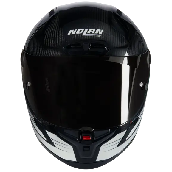 NOLAN X-804 RS ULTRA CARBON ALA 345 Bianco Nero Integral Casco – 3 – Maximomoto PT