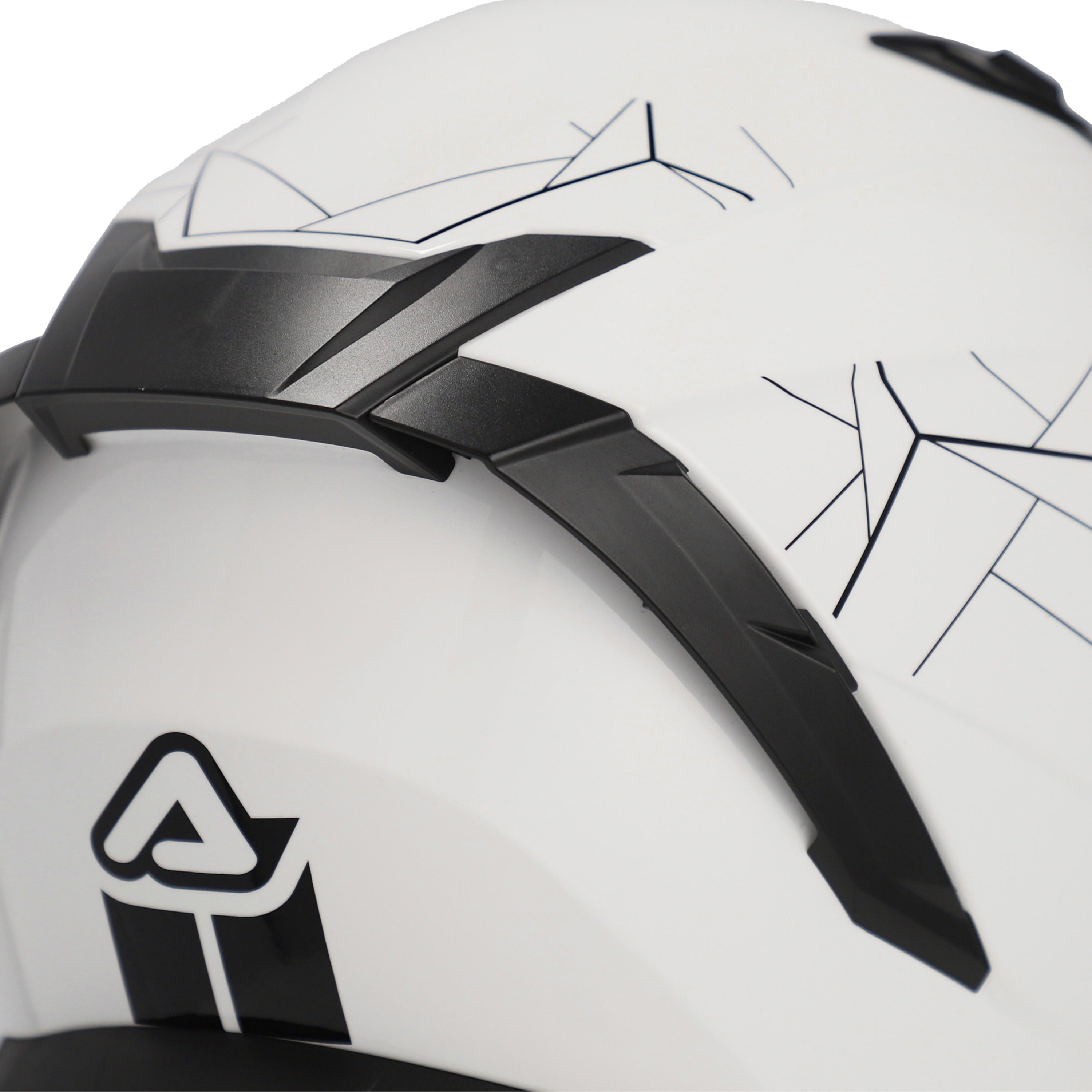 ACERBIS X-WAY MOTOCICLETA DE TURISMO CAPACETE INTEGRAL BRANCA