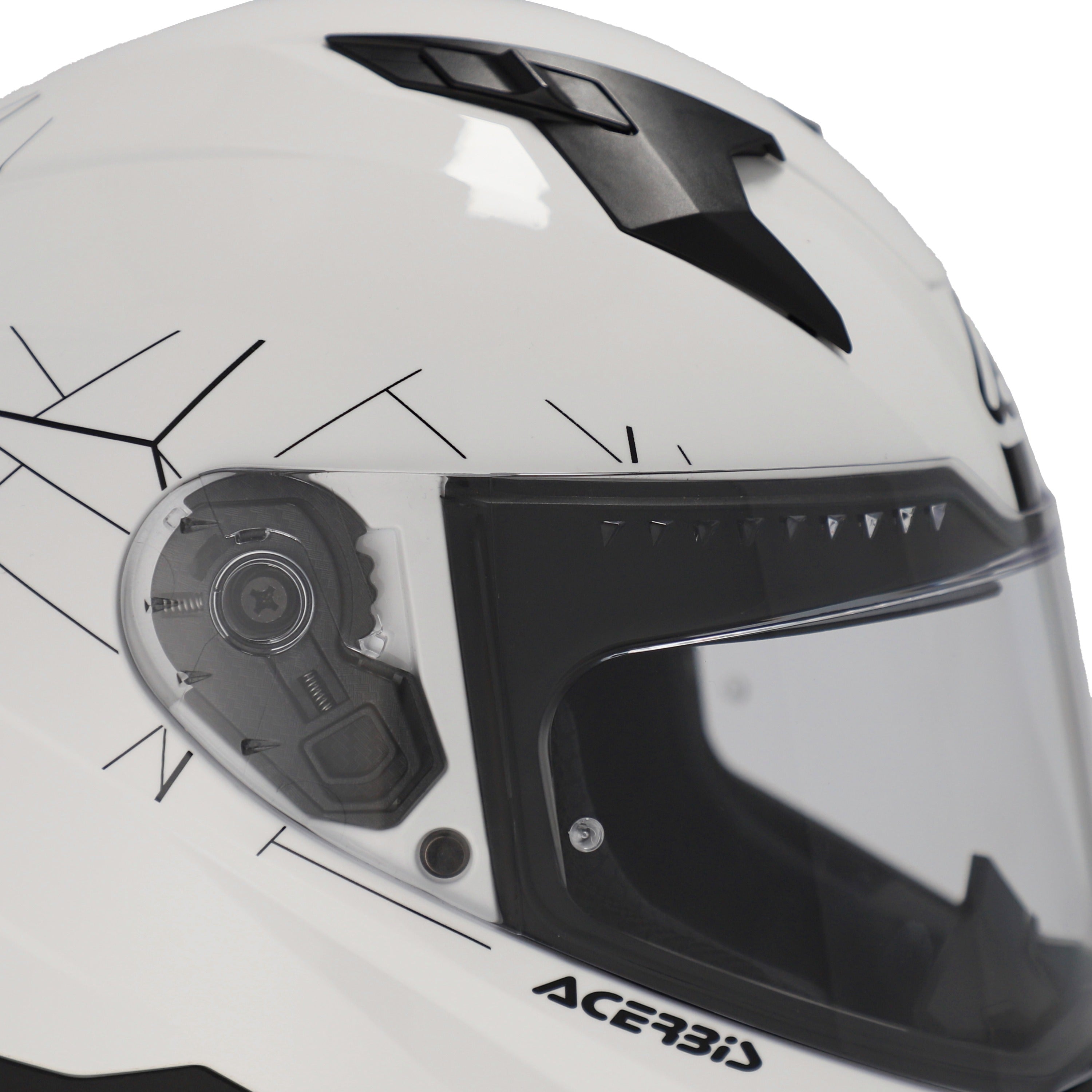 ACERBIS X-WAY MOTOCICLETA DE TURISMO CAPACETE INTEGRAL BRANCA